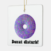 Donut-Störung Keramikornament (Links)