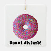 Donut-Störung Keramikornament (Rückseite)