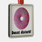 Donut-Störung Ornament Aus Metall (Rechts)