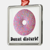 Donut-Störung Ornament Aus Metall (Links)