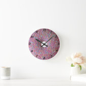 Donut-Störung Runde Wanduhr (Zuhause)
