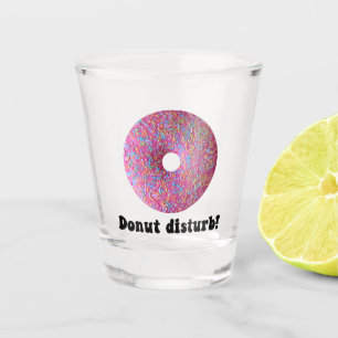 Donut-Störung Schnapsglas