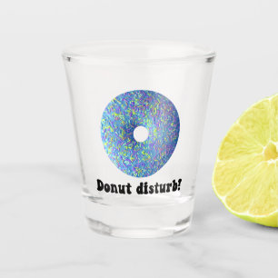 Donut-Störung Schnapsglas