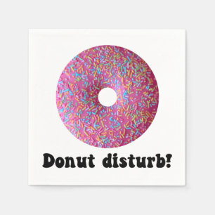 Donut-Störung Serviette