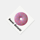 Donut-Störung Serviette (Ecke)