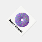 Donut-Störung Serviette (Ecke)