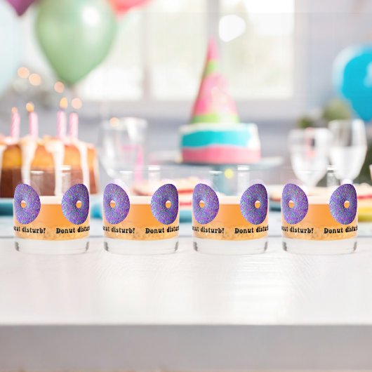 Donut-Störung Whiskyglas (Insitu (Geburtstag))