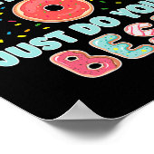 Donut Stress macht einfach eure besten lustigen Le Poster (Ecke)