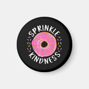 Donut Streusel Freundlichkeit Lustige Mädchen Frau Magnet