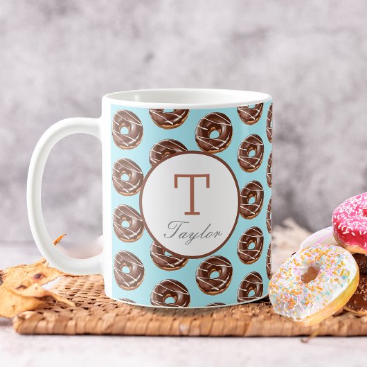 Donut Sweet Girl Sprinkles Pattern Individuelle Na Kaffeetasse