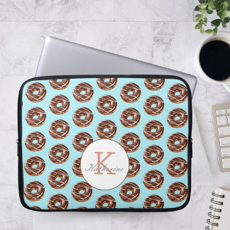 Donut Sweet Girl Sprinkles Pattern Individuelle Na Laptopschutzhülle