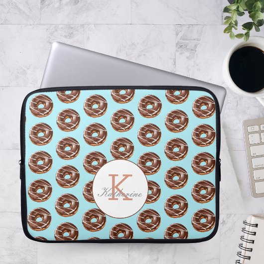 Donut Sweet Girl Sprinkles Pattern Individuelle Na Laptopschutzhülle