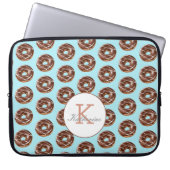 Donut Sweet Girl Sprinkles Pattern Individuelle Na Laptopschutzhülle (Vorderseite)