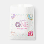 Donut Sweet One Birthday Party Donut Birthday Geschenktütchen (Vorderseite)