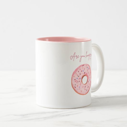 Donut Tasse - "Hungst du?" 🍩 (VorderseiteRechts)