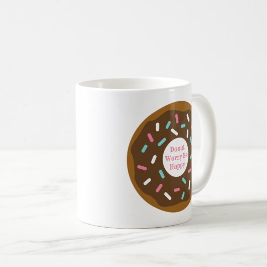 Donut-Tasse Kaffeetasse (VorderseiteRechts)