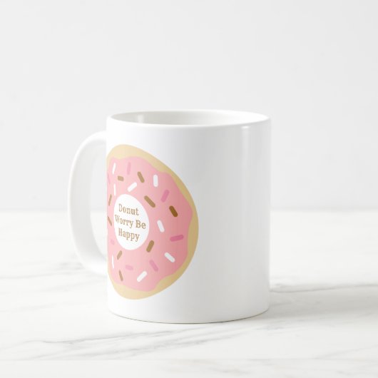 Donut-Tasse Kaffeetasse (Vorderseite Links)