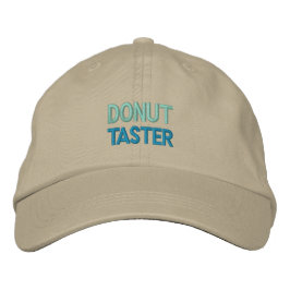 DONUT TASTER BESTICKTE BASEBALLKAPPE