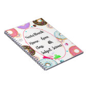 Donut themed aesthetic notebook notizblock (Rechte Seite)