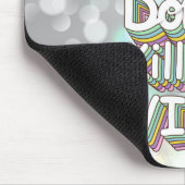 Donut tötet My Vibe | Einhorn Mousepad (Ecke)