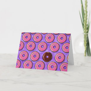 Donut Traum Ermutigungskarte Dankeskarte