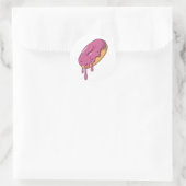 Donut Tropfen Sticker (Tasche)