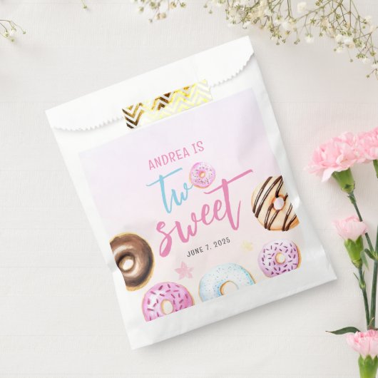 Donut Two Sweet Girl Geschenktütchen (Versiegelt)