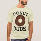 DONUT TYP Funny Men's T - Shirt (Vorderseite)
