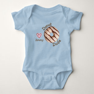 Donut Typ Niedlich 1-teilige Bodysuit für Baby Boy Strampler