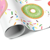 Donut und Cupcakes Geschenkpapier (Rolleneckpunkt)