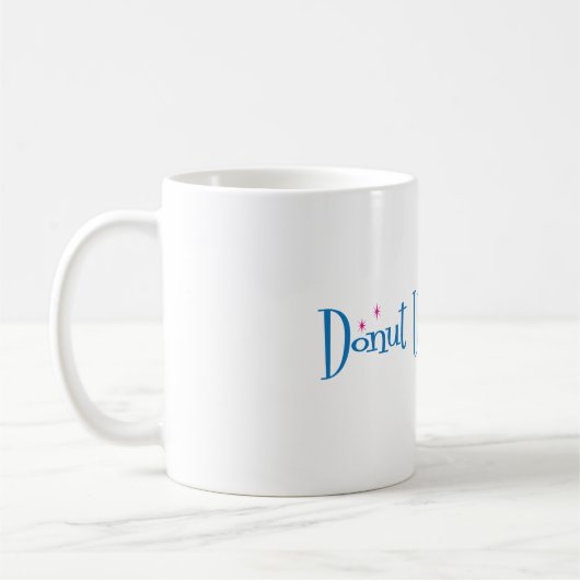 Donut Universum-Tasse Kaffeetasse (Links)