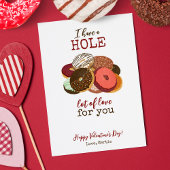 Donut Valentine Feiertagskarte