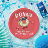 Donut Valentinstag Pappteller (Party)