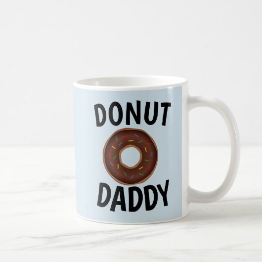 DONUT VATER DADDY Kaffeemübel Kaffeetasse (Rechts)