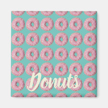 Donut Veganes Muster für Vegetarian Sweet Tooth