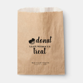 Donut Verlassen ohne Leckerei Gunstbeutel Geschenktütchen