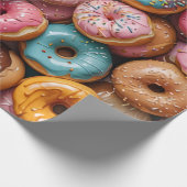 Donut-Verpackungspapier Geschenkpapier (Ecke)
