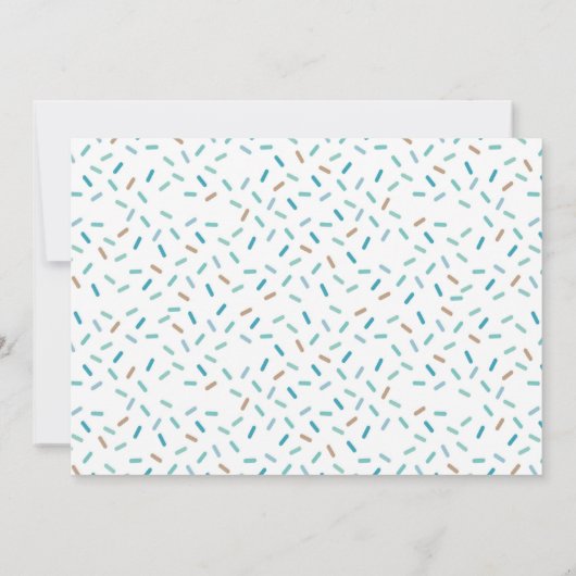 Donut wächst auf einladung (Rückseite)