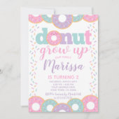 Donut wächst auf einladung (Vorderseite)