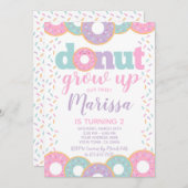 Donut wächst auf einladung (Vorne/Hinten)