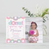 Donut wächst auf einladung (Stehend Vorderseite)