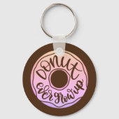 Donut wächst je auf schlüsselanhänger (Rückseite)