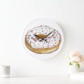 DONUT Wall Clock für die Küche Große Wanduhr (Zuhause)