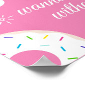 Donut Wanna wird Verheiratet ohne Poster (Ecke)