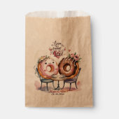 Donut Wedding Geschenktütchen (Vorderseite)