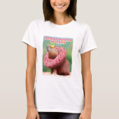 Donut Worry be Capy T-Shirt (Vorderseite)