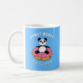Donut Worry Be Happy II Kaffeetasse (Links)
