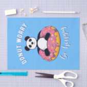 Donut Worry Be Happy II Seidenpapier (Handwerk)