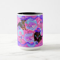 Donut Worry Doxies Kaffeetasse