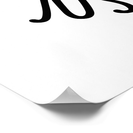 Donut Worry einfach glücklich lustigen Donut Pub Poster (Ecke)